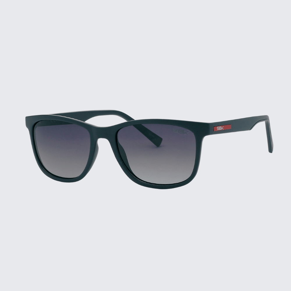 SBK893 Polarised Sunglasses with Matt Blue Frames